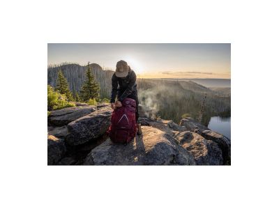 Rucsac Osprey Aura Ag LT 65 pentru femei, 65 l, verde koseret/darjeeling de primăvară