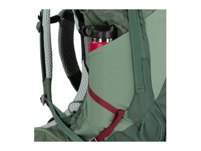 Rucsac Osprey Aura Ag LT 65 pentru femei, 65 l, verde koseret/darjeeling de primăvară