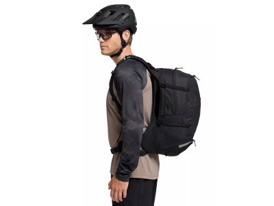 VAUDE Bike Alpin hátizsák, 23+5 l, fekete
