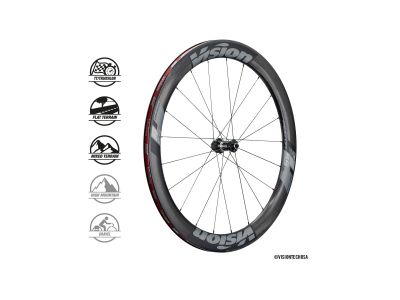 Vision Metron 55 SL 28" kerékszett, Shimano HG kazettatest