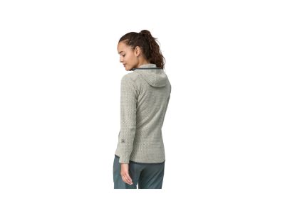 Patagonia R1 Air Full-Zip hoody dámská mikina, wool white