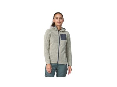 Patagonia R1 Air Full-Zip hoody dámská mikina, wool white