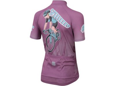Sportful Super GIRL dětský dres, fialová