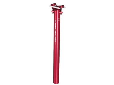 KCNC Ti Pro Lite Scandium sedlovka, Ø - 34.9 mm / 400 mm, červená