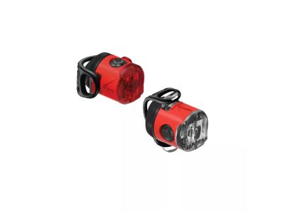 Set de lumini Lezyne Femto pentru unități USB, roșii