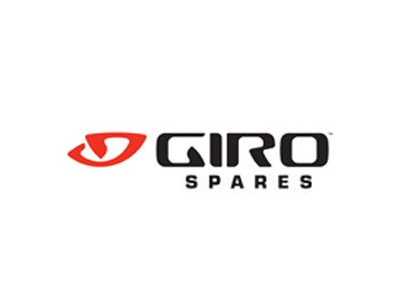 Plakietka z logo Giro G10 Grove, czarna, chromeowana, 12 GBL