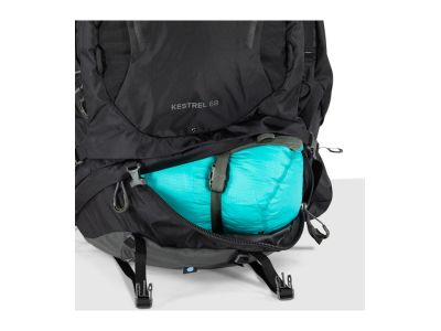 Osprey Kestrel 48 hátizsák, 48 l, fekete