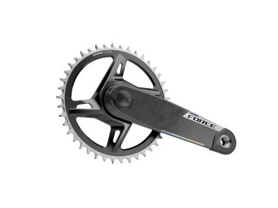 SRAM Force 1 XPLR AXS E1 Carbon kľuky s powermetrom Quark, 172.5 mm, 42T, 1x13