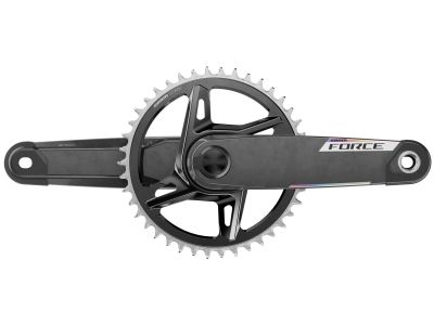 SRAM Force 1 XPLR AXS E1 Carbon kľuky s powermetrom Quark, 172.5 mm, 42T, 1x13