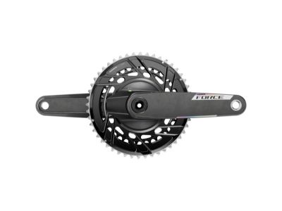 SRAM Force AXS E1 2X DUB kliky s powermetrem Quark, 2x12, 50/37T
