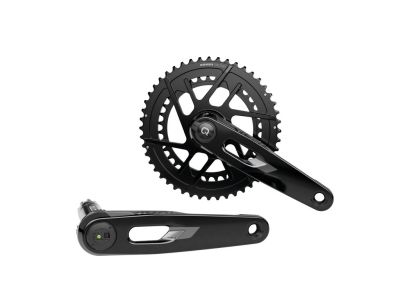Korba SRAM Rival AXS E1 DUB z pomiarem mocy Quarq, 2x12, 48/35T