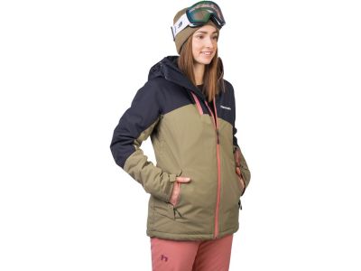 Hannah Maky Col dámská bunda, burnt olive/anthracite