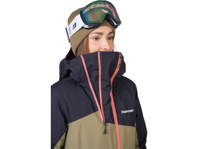 Hannah Maky Col dámská bunda, burnt olive/anthracite