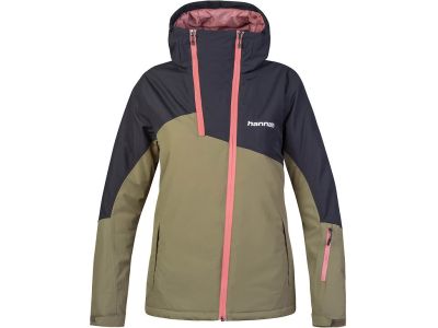 Hannah Maky Col dámská bunda, burnt olive/anthracite
