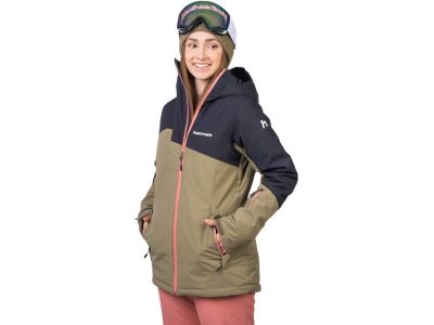 Hannah Maky Col dámská bunda, burnt olive/anthracite