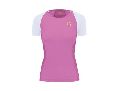 Tricou damă Karpos LAVAREDO EVO, alb strălucitor/florit