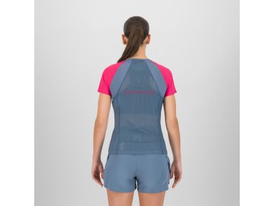 Tricou damă Karpos LAVAREDO EVO, ton roșu/insinuări