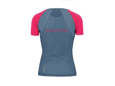 Tricou damă Karpos LAVAREDO EVO, ton roșu/insinuări