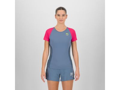 Tricou damă Karpos LAVAREDO EVO, ton roșu/insinuări