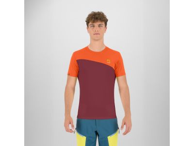 Karpos AVERAU T-Shirt, Granatapfel/Scarlet Ibis