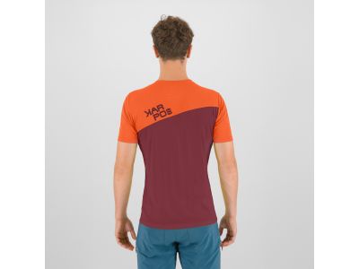 Karpos AVERAU T-Shirt, Granatapfel/Scarlet Ibis