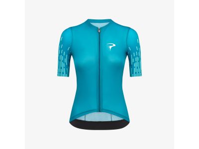 Tricou damă Pinarello F, albastru-cărămidă