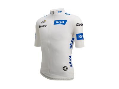 Tricou Santini TDF FAN, alb