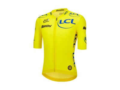 Tricou oficial Santini TDF Leader, galben