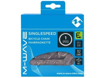 M-Wave Singlespeed E-bike řetěz, 1-rychl., 112 článků