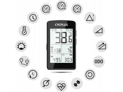 Cycplus M3 GPS cyklopočítač