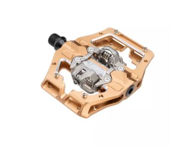 Leatt Gravity 6.0 Clip-in nášľapné pedále, frost bronze