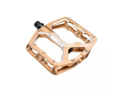 Leatt AllMtn 6.0 Flat Narrow platformové pedále, frost bronze