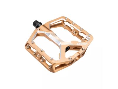 Leatt AllMtn 6.0 Flat Wide platformové pedále, frost bronze