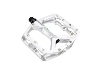 Leatt AllMtn 6.0 Flat Wide platformové pedále, strieborná