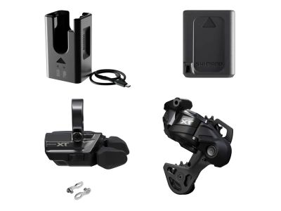 Shimano XT Di2 Upgrade sada, 1x12, GS ramienko, na objímku, bez kľúk