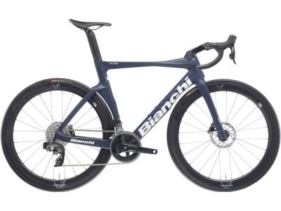 Bianchi Oltre Comp Ultegra Di2 bicykel, blue grey