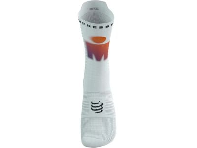 COMPRESSPORT Pro Racing Socks v4.0 Bike 360° print - Ironman 2025 - L1 ponožky, SUGAR SWIZZLE/MDOT SUNSET