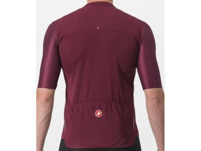 Castelli PROLOGO 7 dres, bordová/biela/žltá