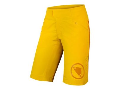 Endura SingleTrack Lite (Short Fit) dámske kraťasy, žltá
