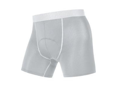 GOREWEAR Base Layer Boxer Shorts+ - titán/fehér