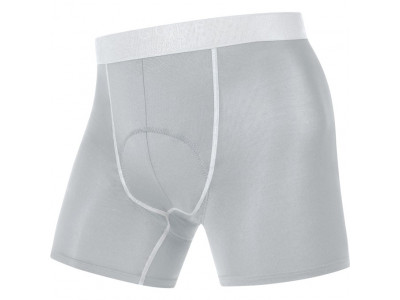 GOREWEAR Base Layer Boxer Shorts+ - titán/fehér
