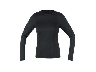 GOREWEAR Base Layer Lady Shirt Hosszú - fekete