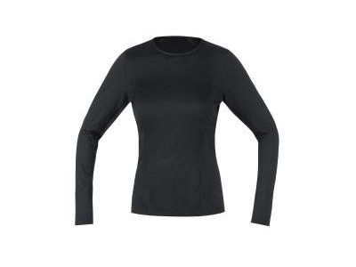 Damska koszulka termoaktywna GOREWEAR Base Layer długa - czarna