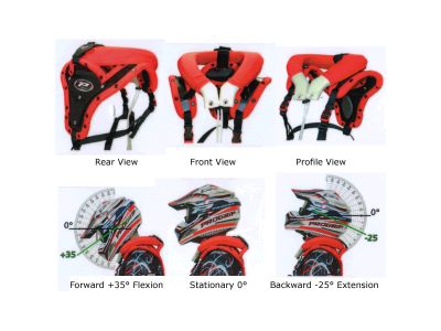 PROGRIP Neck Protector chránič krku, červená