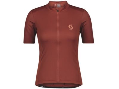 SCOTT Endurance 10 dámsky dres, rust red/red