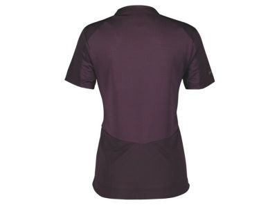 SCOTT Trail Flow Zip dámsky dres, fialová/zelená