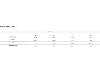 SCOTT Performance ponožky, biela/čierna