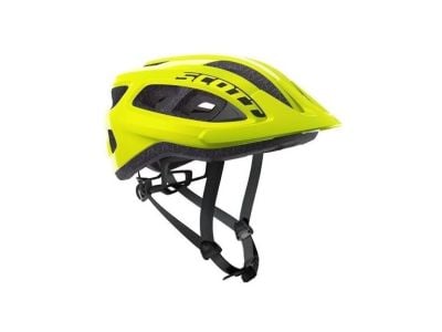 SCOTT Supra prilba, yellow fluorescent, rozbalená