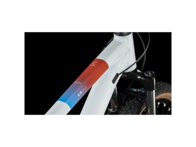 CUBE Aim SLX 29 bicykel, biela/modrá/červená