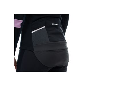 CUBE Blackline WS Softshell dámska bunda, čierna